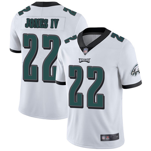 Men Philadelphia Eagles #22 Sidney Jones White Vapor Untouchable NFL Jersey Limited Player Football->philadelphia eagles->NFL Jersey